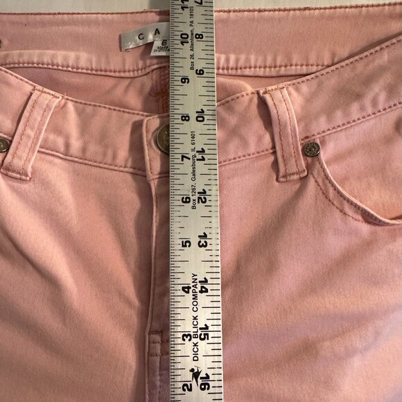 CAbi Nectar Pink Stretch Skinny Jeans - Style #224 - Size 6 - Picture 4 of 8